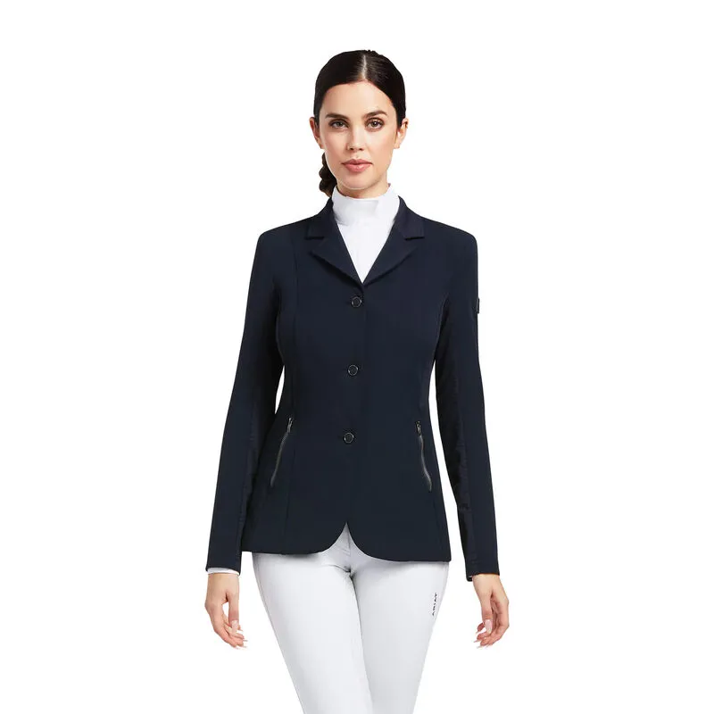 Ariat Women's Gatatea Bellatrix Navy Competition Coat